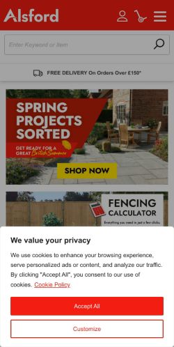 Mobile page screenshot