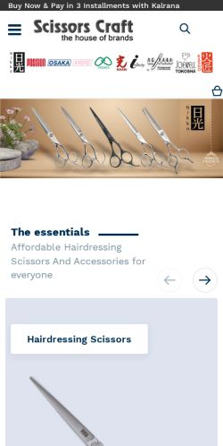 Mobile page screenshot