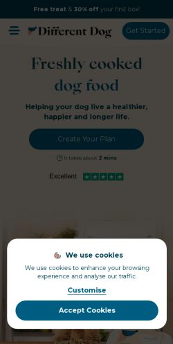 Mobile page screenshot