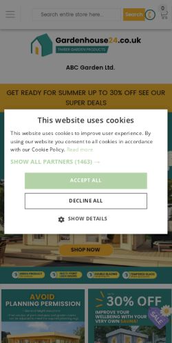 Mobile page screenshot