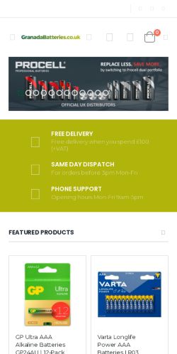 Mobile page screenshot
