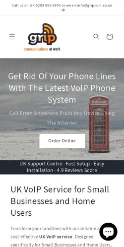 Mobile page screenshot