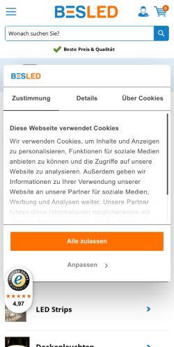 Mobile page screenshot