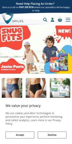 Mobile page screenshot