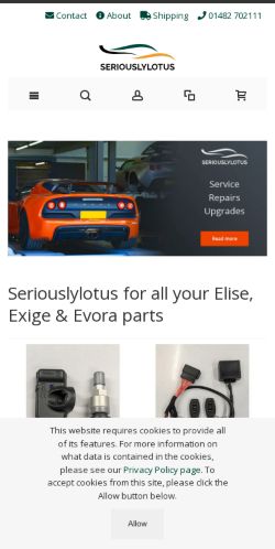 Mobile page screenshot