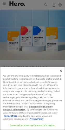 Mobile page screenshot