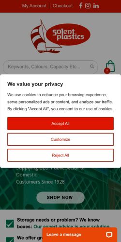 Mobile page screenshot