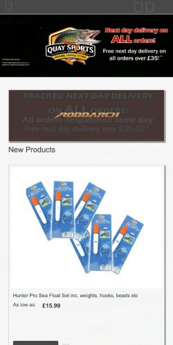 Mobile page screenshot