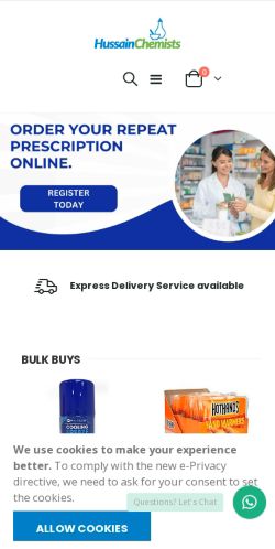 Mobile page screenshot