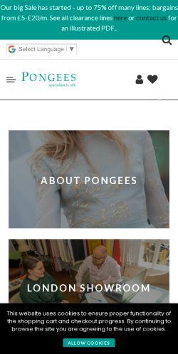 Mobile page screenshot