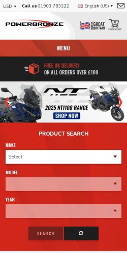 Mobile page screenshot