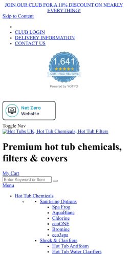 Mobile page screenshot