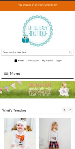 Mobile page screenshot