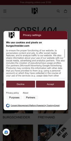 Mobile page screenshot