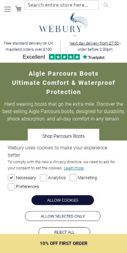 Mobile page screenshot