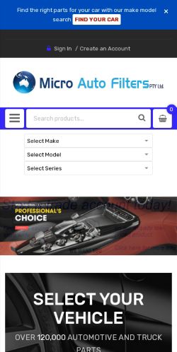 Mobile page screenshot