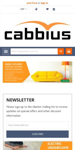Mobile page screenshot