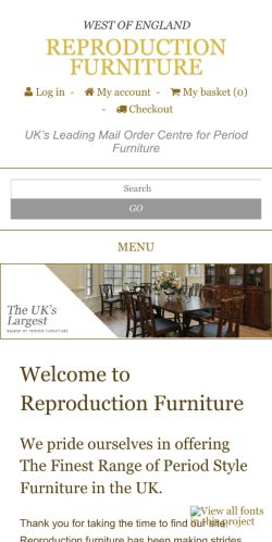 Mobile page screenshot