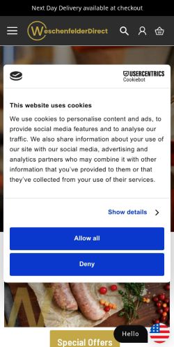 Mobile page screenshot