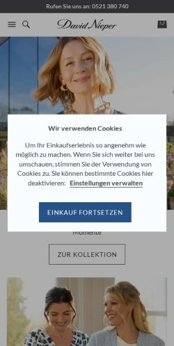 Mobile page screenshot