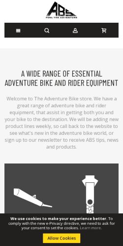Mobile page screenshot