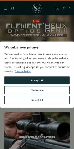 Mobile page screenshot