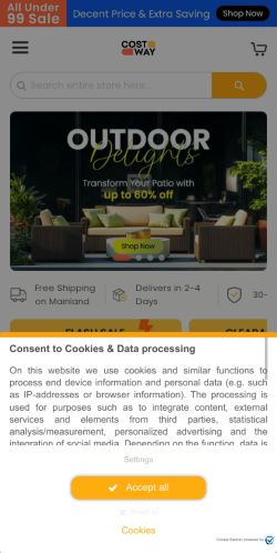 Mobile page screenshot