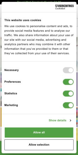 Mobile page screenshot