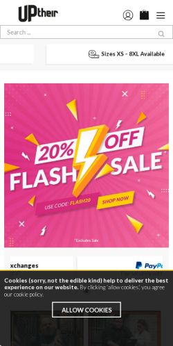 Mobile page screenshot