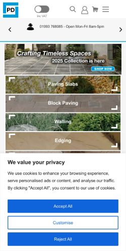 Mobile page screenshot