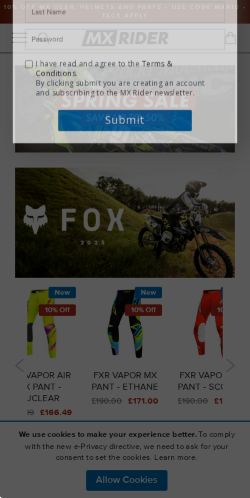 Mobile page screenshot
