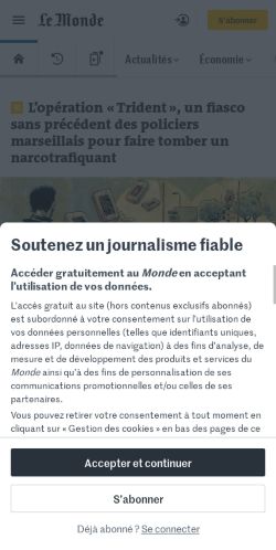 Mobile page screenshot