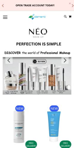 Mobile page screenshot