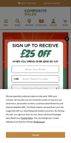 Mobile page screenshot