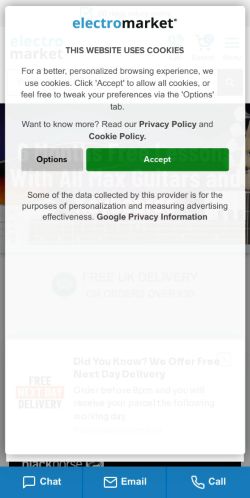 Mobile page screenshot