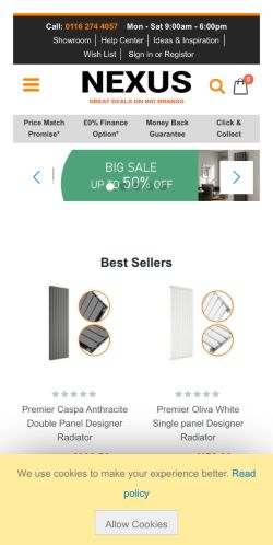 Mobile page screenshot