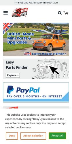 Mobile page screenshot