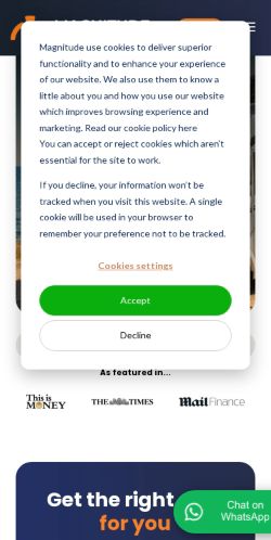 Mobile page screenshot
