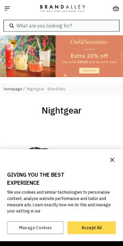Mobile page screenshot