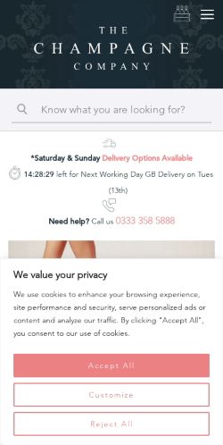 Mobile page screenshot