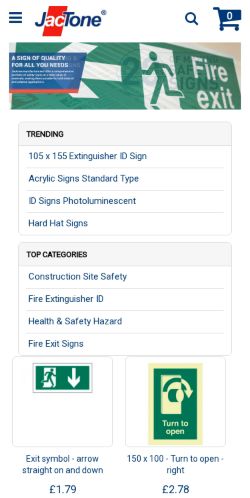Mobile page screenshot