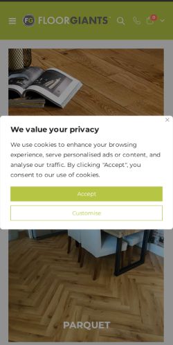 Mobile page screenshot