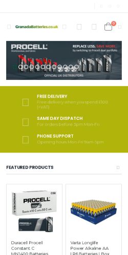 Mobile page screenshot