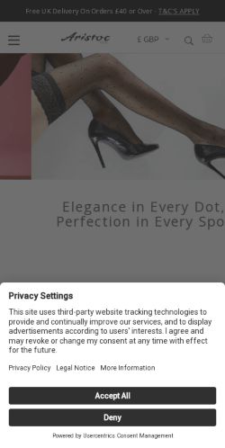 Mobile page screenshot