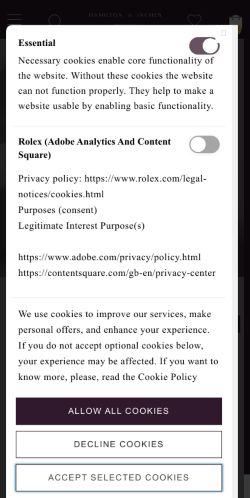 Mobile page screenshot