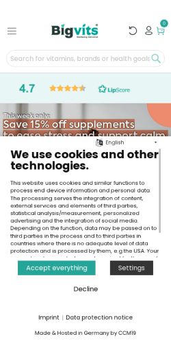 Mobile page screenshot