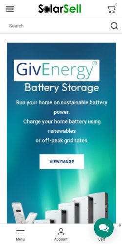 Mobile page screenshot