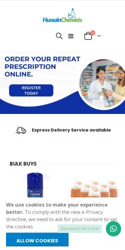 Mobile page screenshot
