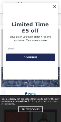 Mobile page screenshot