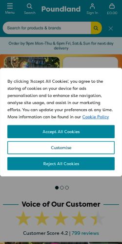 Mobile page screenshot